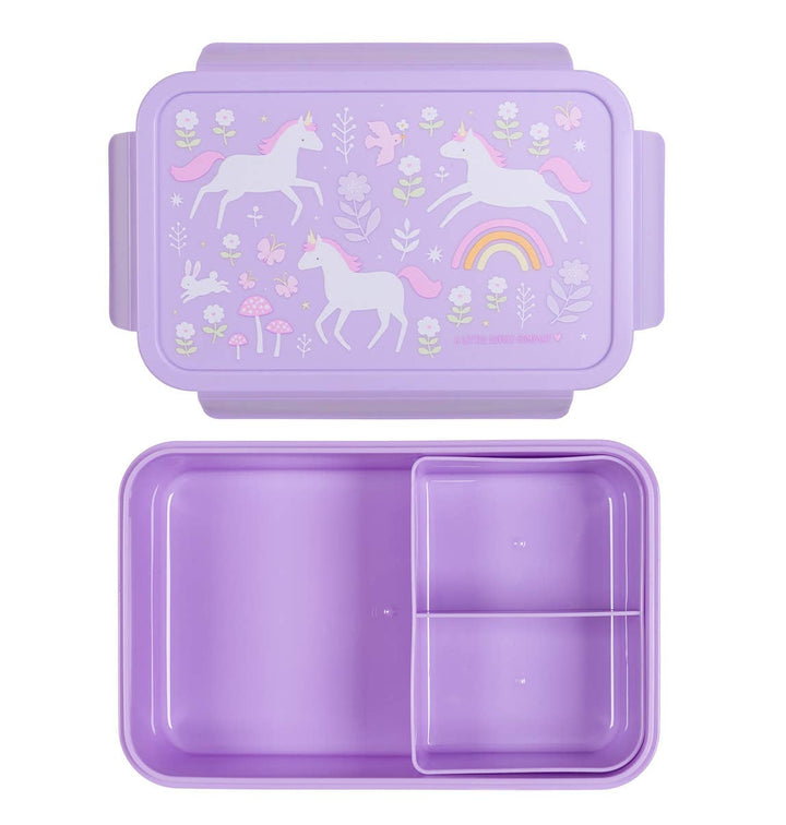 A Little Lovely Company - Bento Lunch Box: Unicorn dreams
