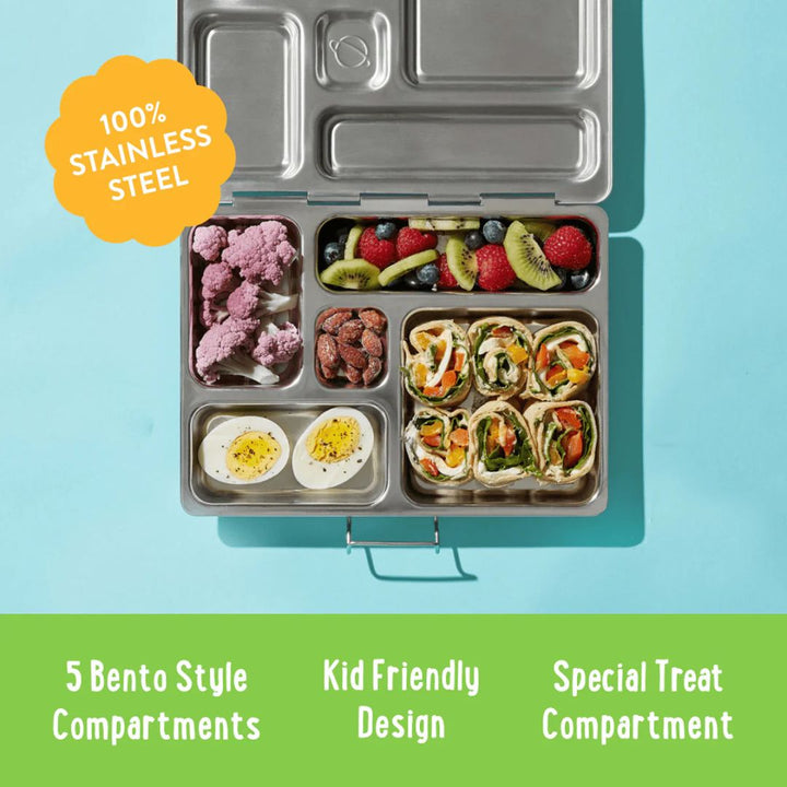 PlanetBox Rover - Stainless Steel Bento Lunch Box