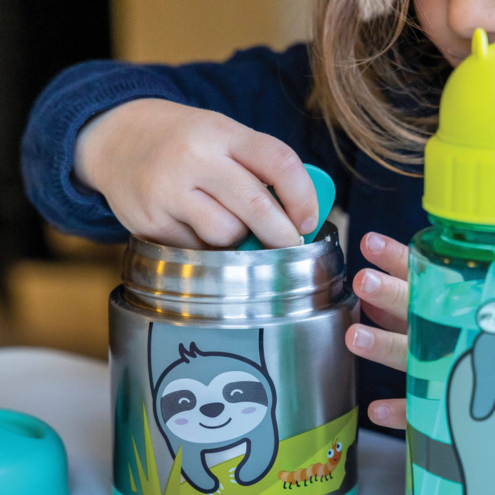 Tum Tum - Thermal Food Flask w/Magnetic Spork - Stanley Sloth
