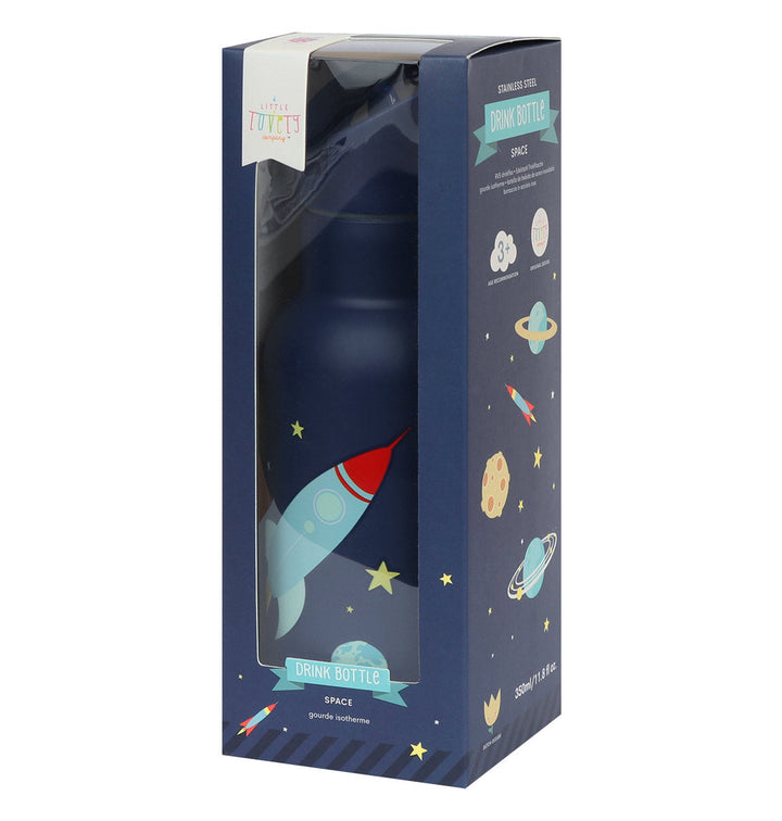 A Lovely Little Company - Kids Stainless Steel Drink / Water Bottle: Space