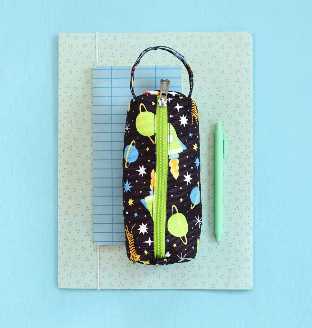 A Little Lovely Company - Kids pencil case: Galaxy