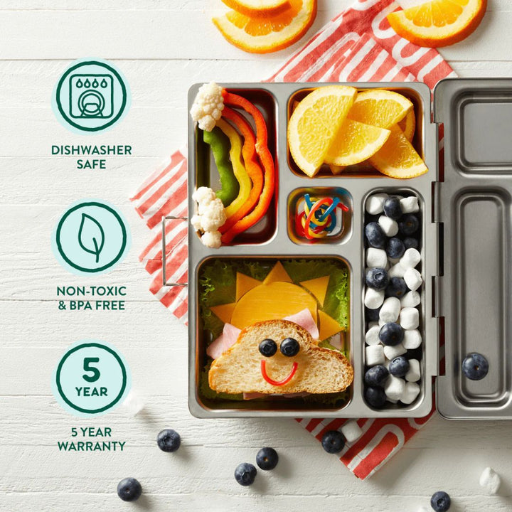 PlanetBox Rover - Stainless Steel Bento Lunch Box