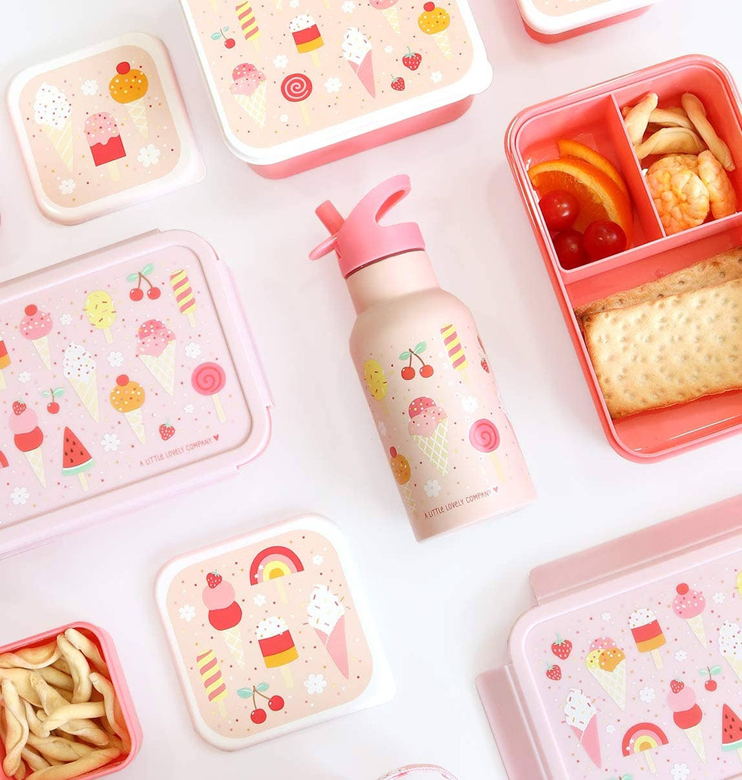 A Little Lovely Company - Bento Lunch Box: Ice cream