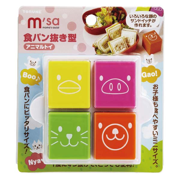 Animal Toy Bread Cutter Set