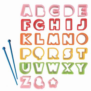 Alphabet Food Cutter Set