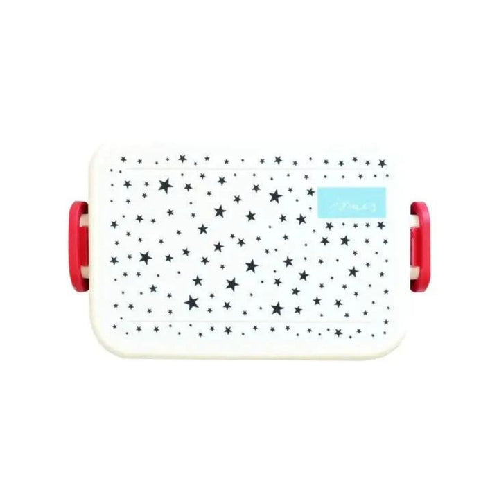 Joules Clip Sided Microwaveable Lunch Box - Star Print