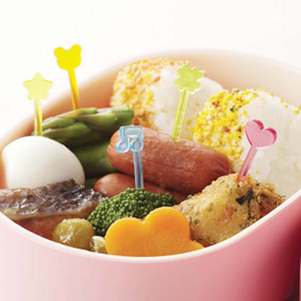 Rainbow Skewers Bento Picks