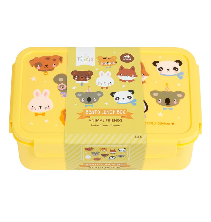 A Little Lovely Company - Bento Lunch Box: Animal friends