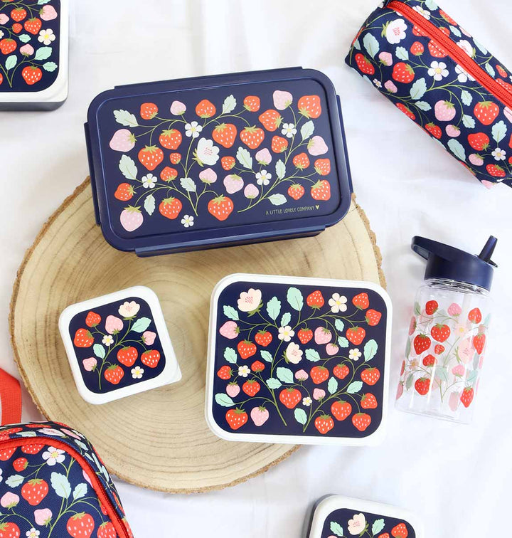 A Little Lovely Company - Bento Lunch Box: Strawberries