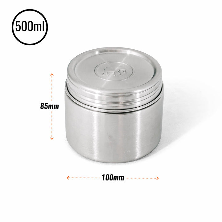 Elephant Box - Twist & Lock Food Canister 500ml