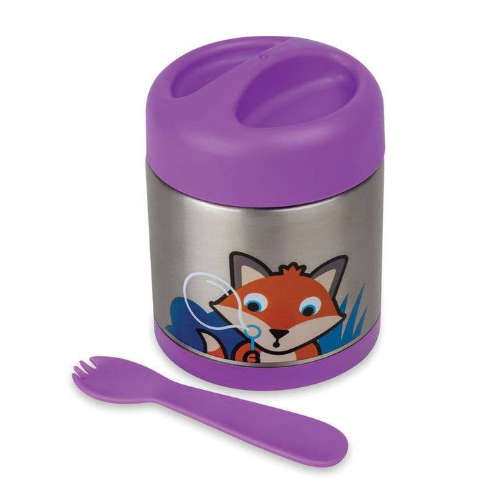 Tum Tum - Thermal Food Flask w/Magnetic Spork - Felicity Fox