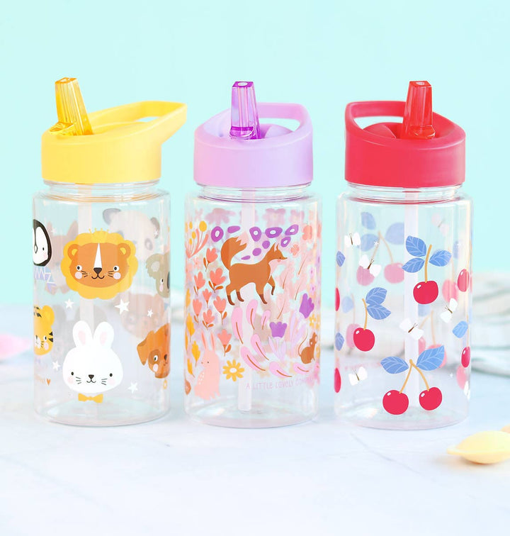 A Little Lovely Company - Kids Drink/Water Bottle: Animal friends