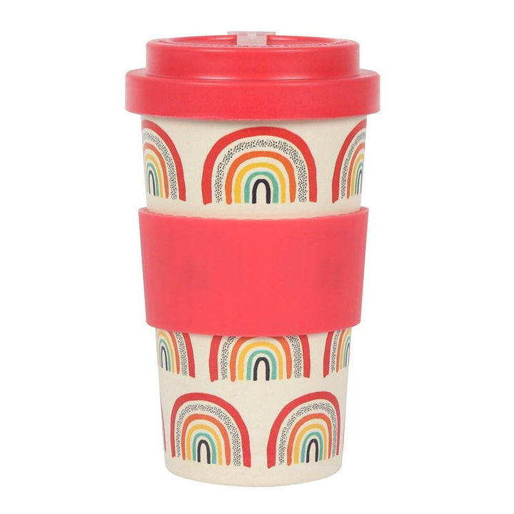 Bamboo Eco Travel Mug - Rainbow Print : ScandiBugs