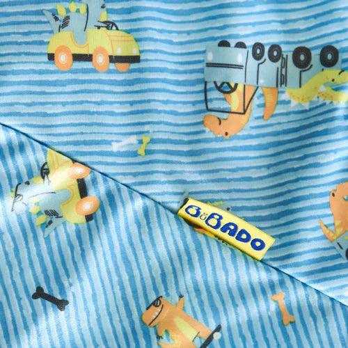 Bibado Long Sleeve Weaning Coverall - Speedy Dinos - ScandiBugs