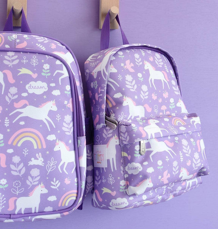 A Little Lovely Company - Little kids backpack: Unicorn Dreams