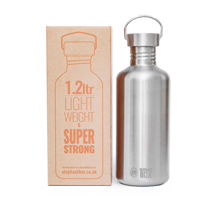 Elephant Box - Stainless Steel Water Bottle 1.2L