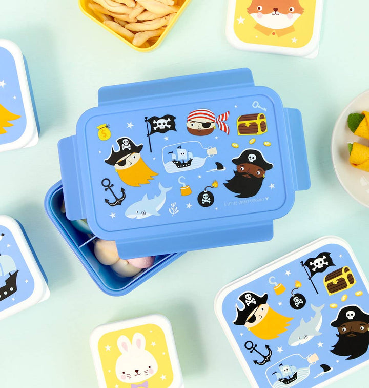 A Little Lovely Company - Bento Lunch Box: Pirates