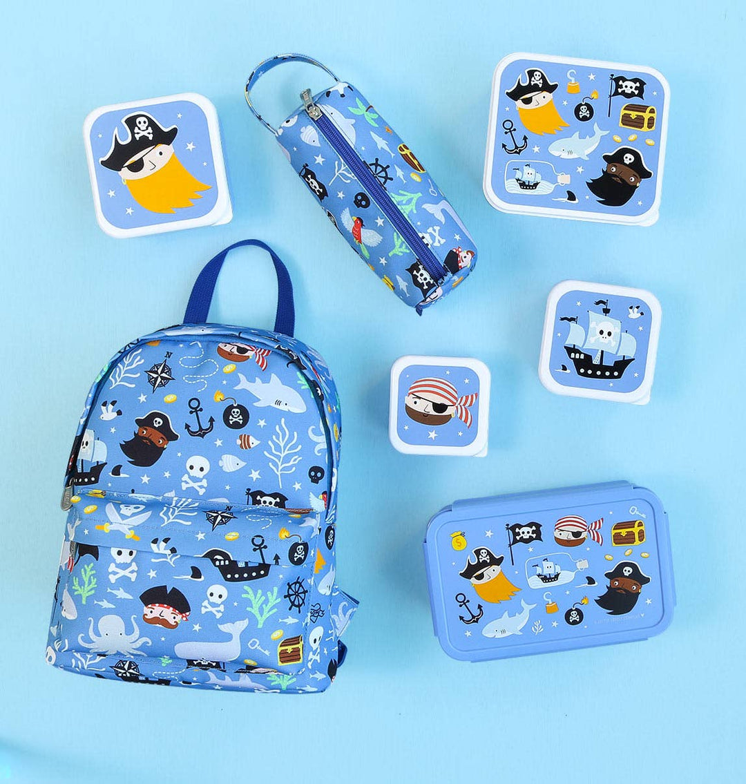 A Little Lovely Company - Bento Lunch Box: Pirates
