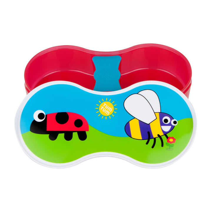 Tum Tum - Lunch Set With Dipping Pot Separator - Bugs