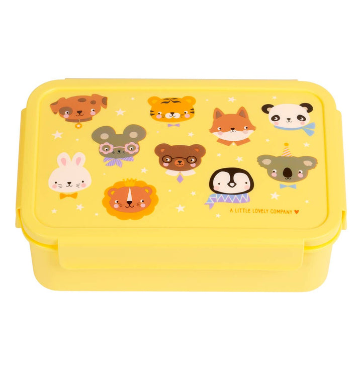 A Little Lovely Company - Bento Lunch Box: Animal friends