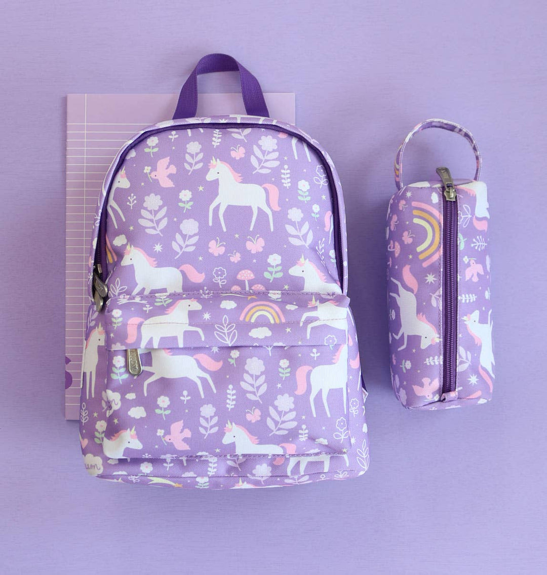 A Little Lovely Company - Kids Pencil Case: Unicorn dreams