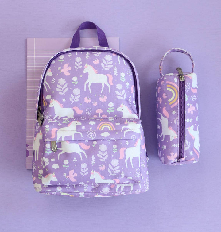 A Little Lovely Company - Kids Pencil Case: Unicorn dreams