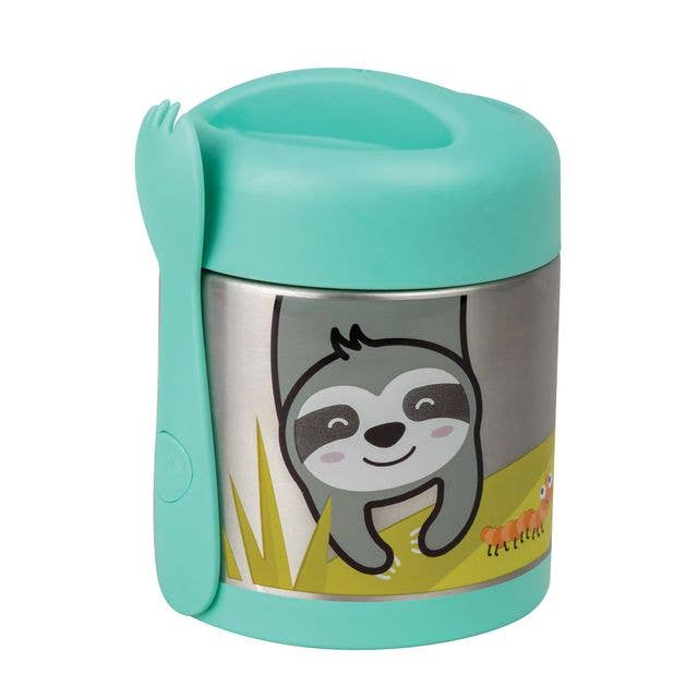 Tum Tum - Thermal Food Flask w/Magnetic Spork - Stanley Sloth