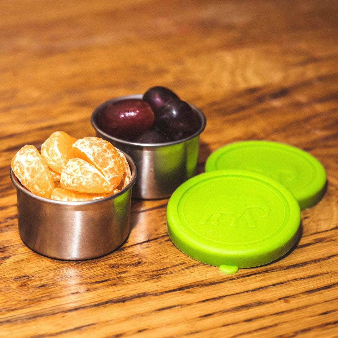 Elephant Box - Seal & Go Steel Snack Pots (2 x 100ml)