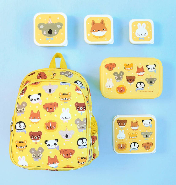 A Little Lovely Company - Backpack with Insulated Pocket: Animal Friends