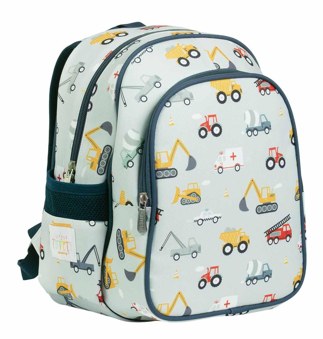 A Little Lovely Company - Backpack with Insulated Pocket: Vehicles
