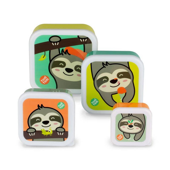 Tum Tum - Tum Tum - Nesting Snack Pots - Set of 4 - Stanley Sloth