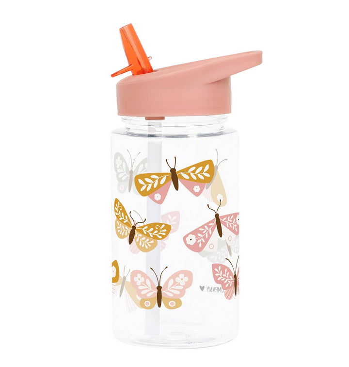A Little Lovely Company - Kids Drink/Water Bottle: Butterflies
