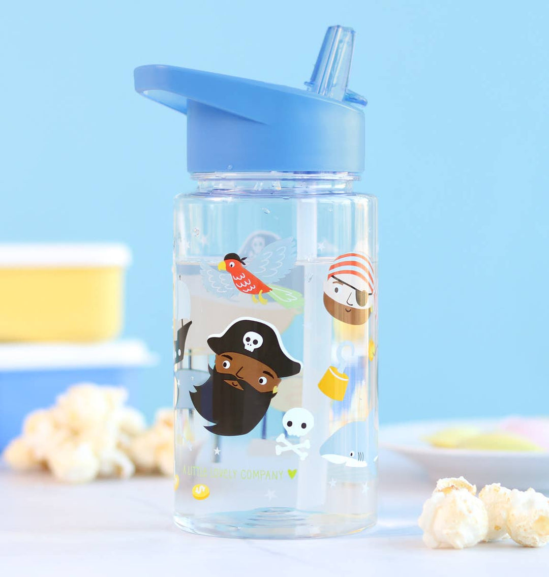 A Little Lovely Company - Kids Drink/Water Bottle: Pirates