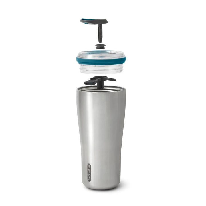Black+Blum Insulated Travel Tumbler - Leak Proof Stainless Steel Tumbler 600ml | Ocean