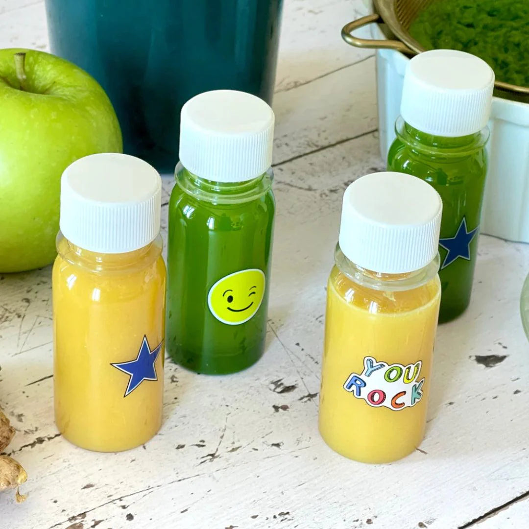 Yumbox Mini Wellness 60ml Juice Bottles - Set of 6 - ScandiBugs