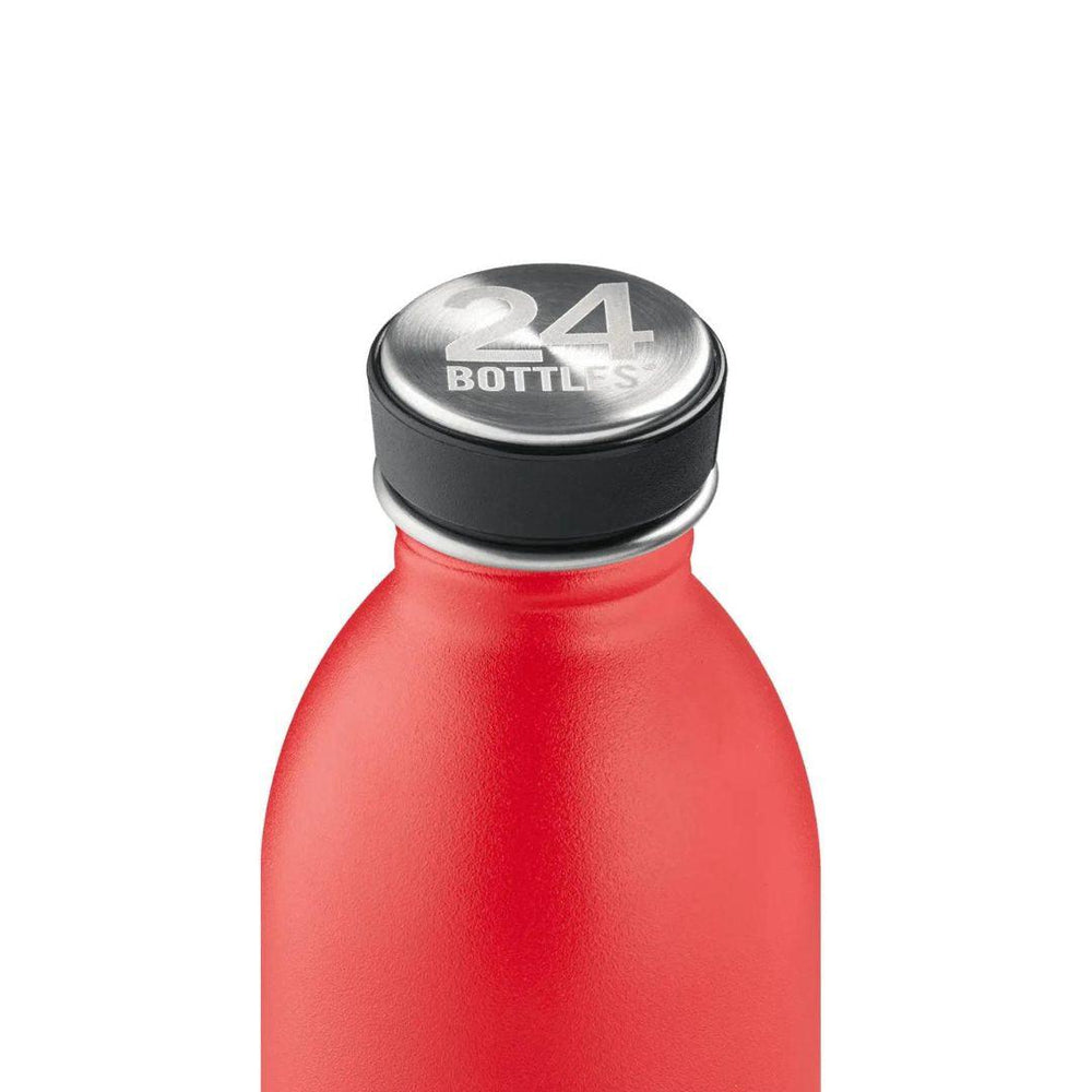 24Bottles Kids Bottle - Hot Red 250ml (Screw Cap) - ScandiBugs