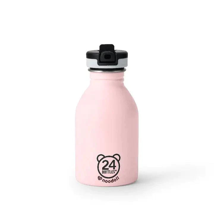 Noodoll Stainless Steel Bottle - Ricecarrot Rabbit - Pink - ScandiBugs