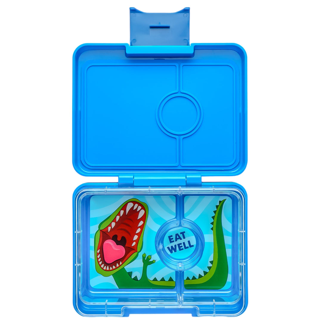 Yumbox Snack 3 Compartment Bento Lunch Box - Various Colours